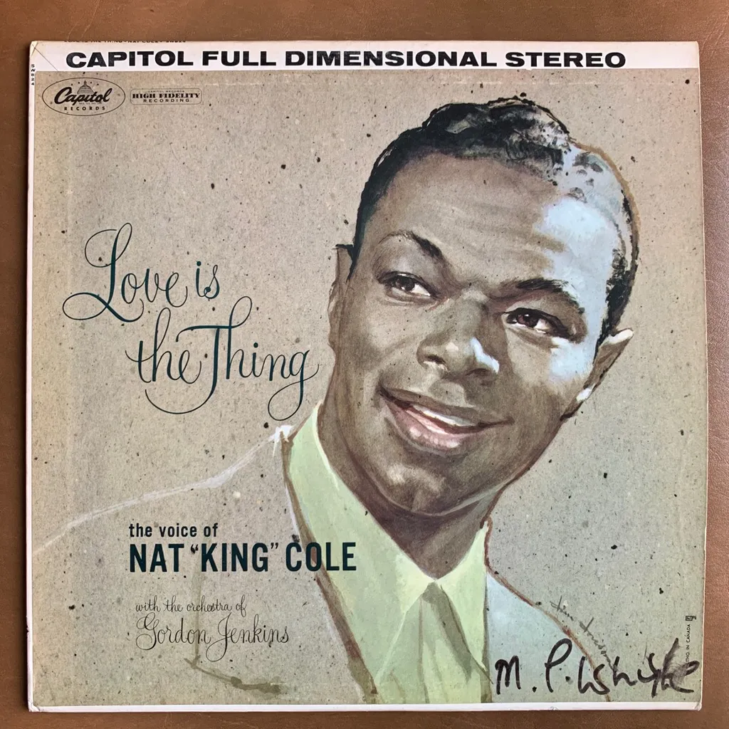 Three nat king cole Vinyl Records photo 1