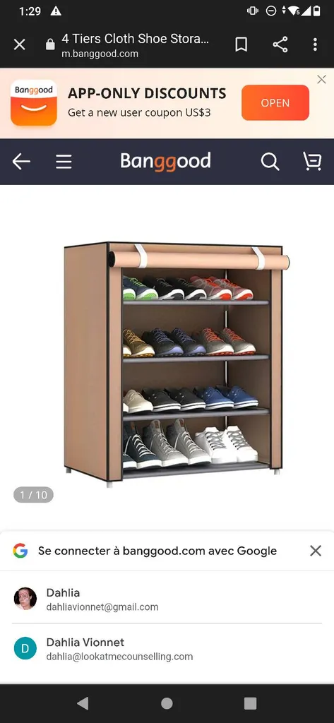 Fabric Shoe Storage photo 1