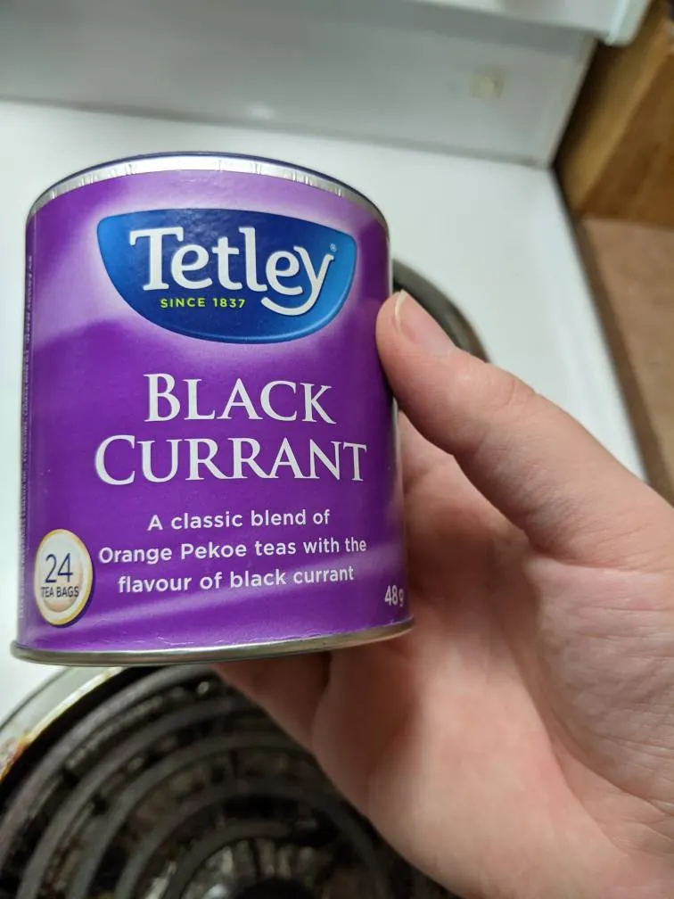 Tetley Blackcurrant photo 1