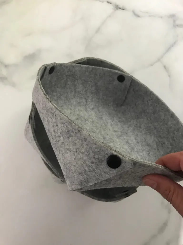 Felt Baskets - 3 photo 1