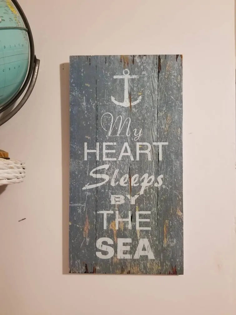 Wooden Sign - Beach/Cottage Vibes photo 1