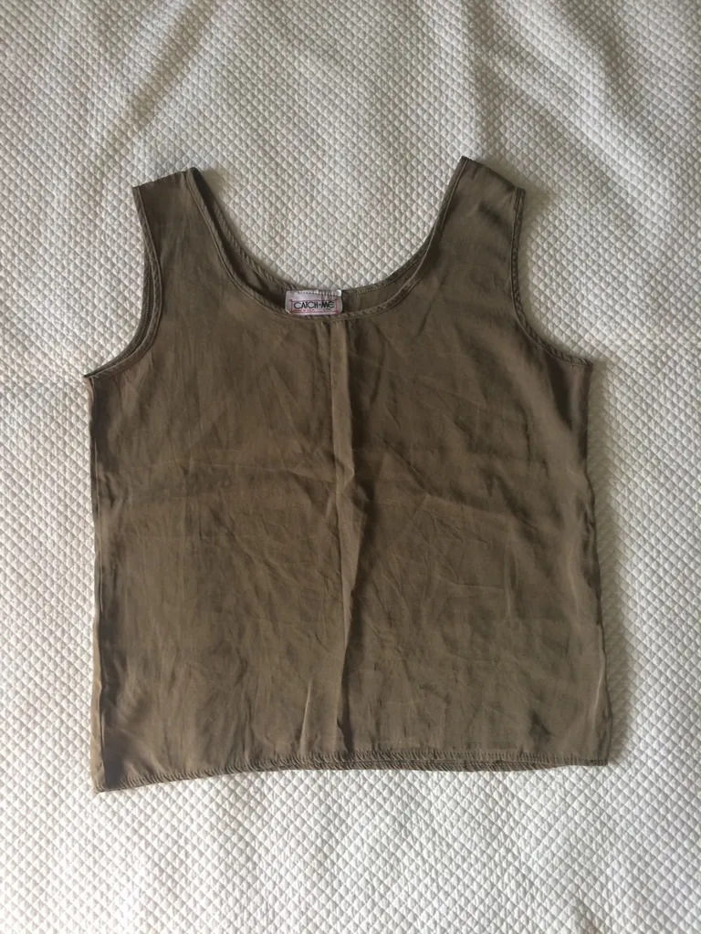 Vintage Boxy Cropped Tank photo 1
