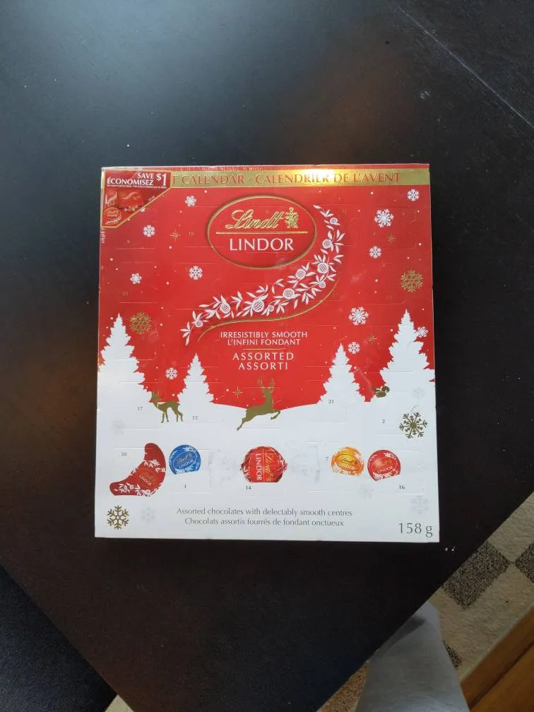 Unopened Advent Calendar. photo 1