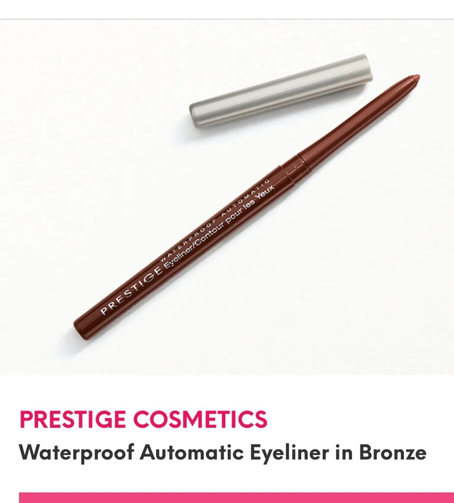 PRESTIGE COSMETICS Waterproof Eyeliner In Bronze photo 1