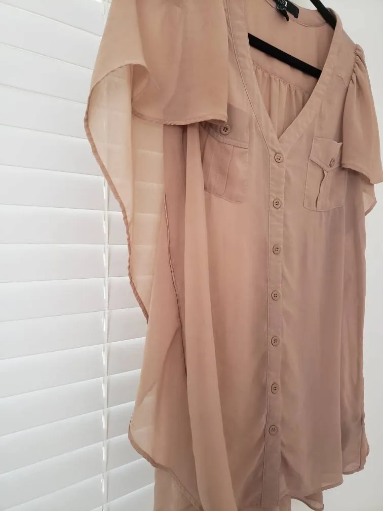 Beautiful Nude-coloured Blouse photo 1