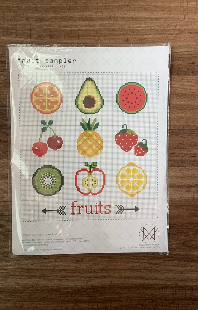 Fruit Cross Stitch photo 1