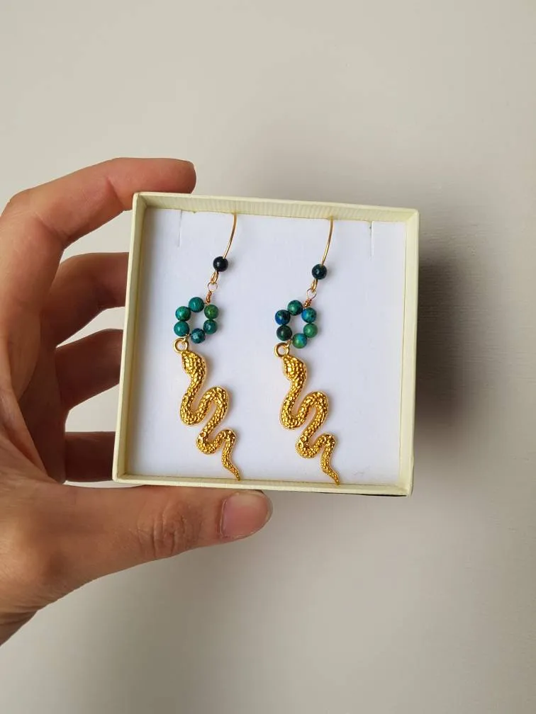 Snake Earrings photo 1
