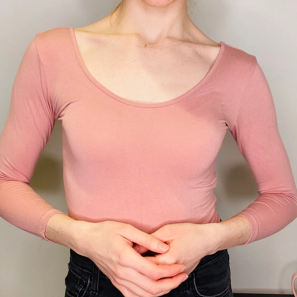 🧡 Dusty Rose Bodysuit photo 1