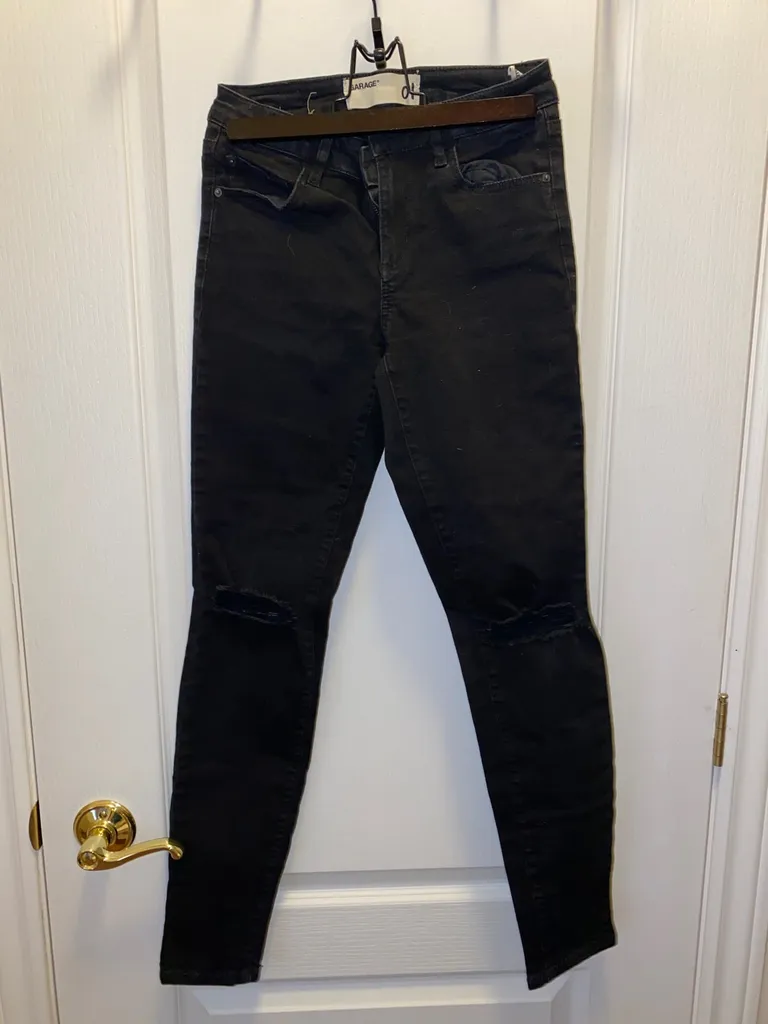 GARAGE Black Skinny Jeans S 1 photo 1