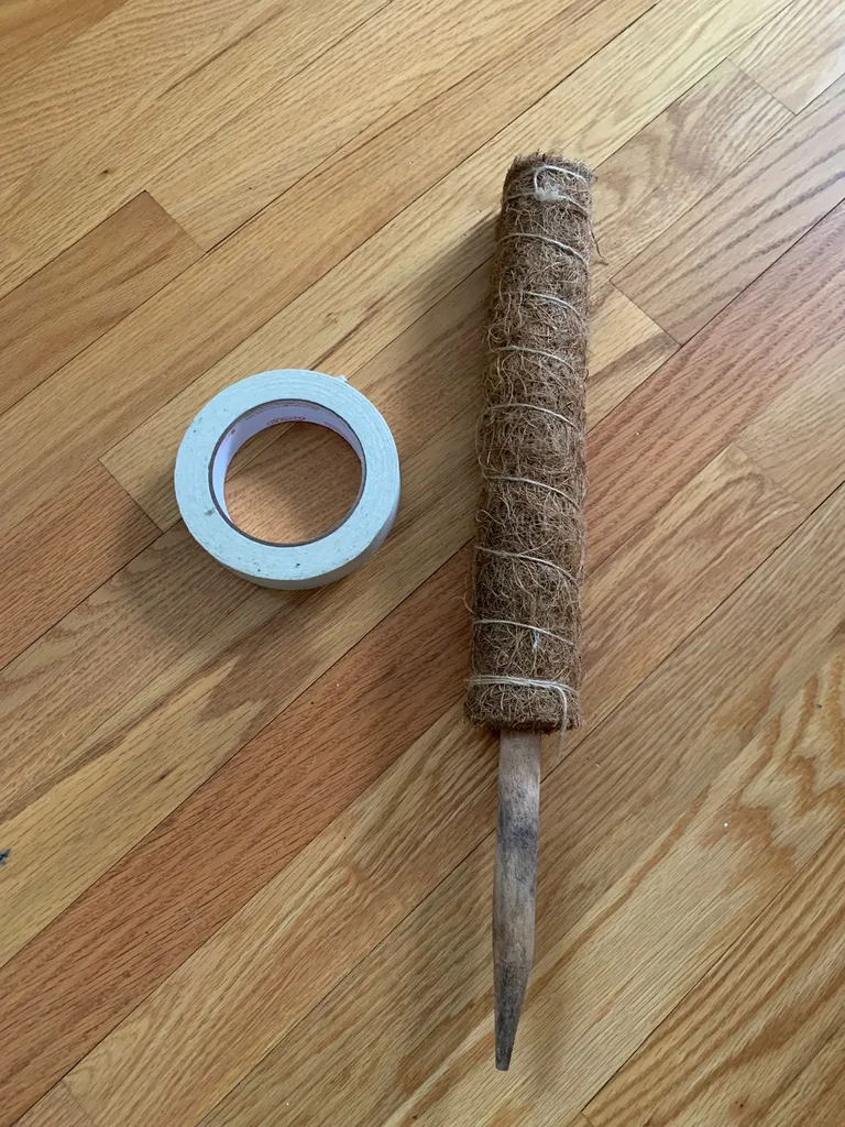 coco fiber plant pole photo 1