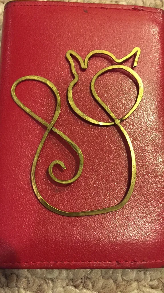 Wire Cat Bookmark photo 1