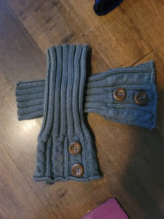 Grey Arm /Ankle Warmers photo 1
