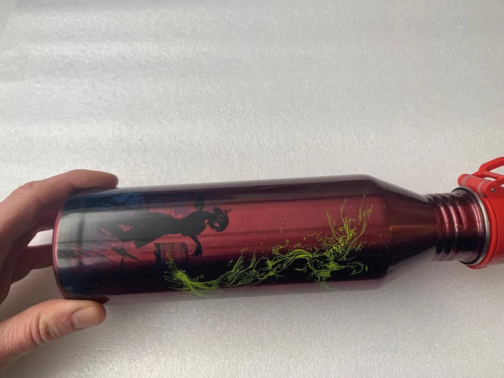 Cute Stainless Steel Drinking Water Bottle – Thermos By Threa... photo 1