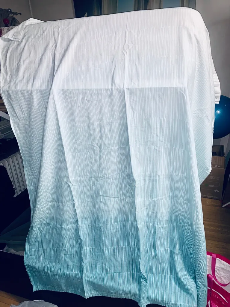 Shower Curtain. Fabric. 66” Width X 73” Length photo 1