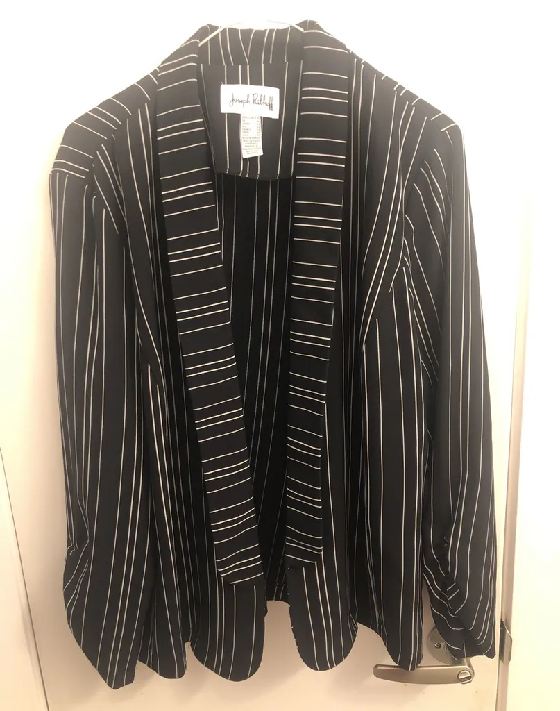 Pinstripe Blazer photo 1