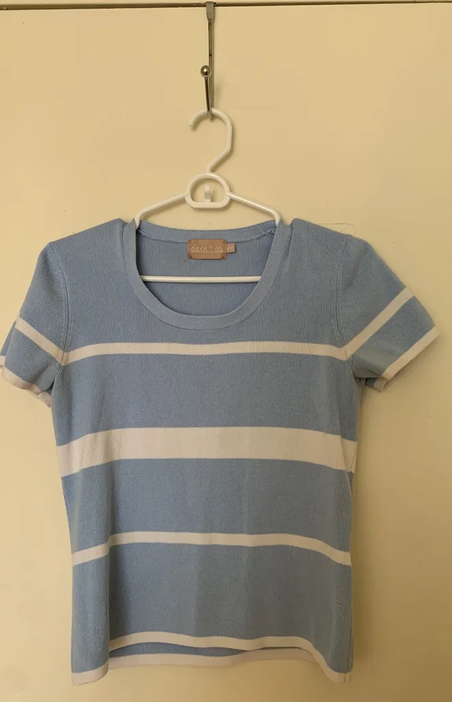 Knit Blue Top photo 1