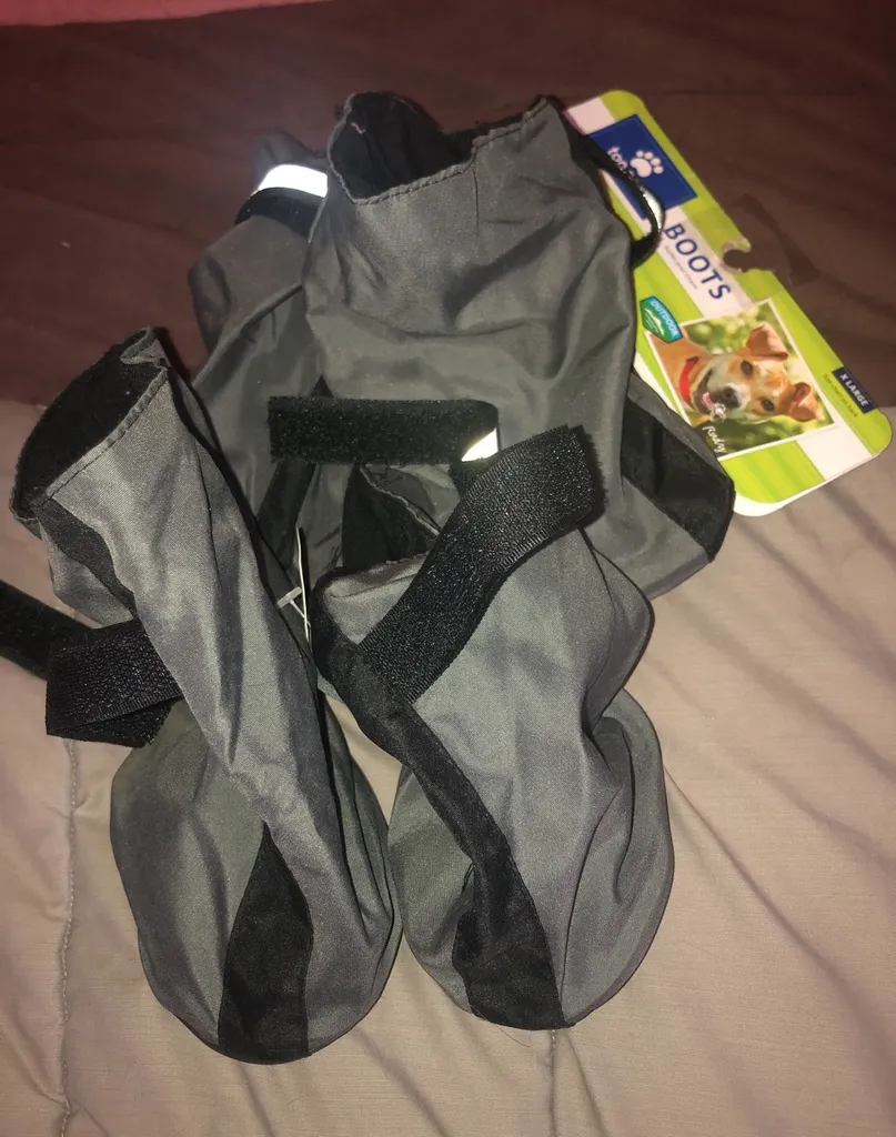 Brand New Reflective Dog Winter Boots photo 1