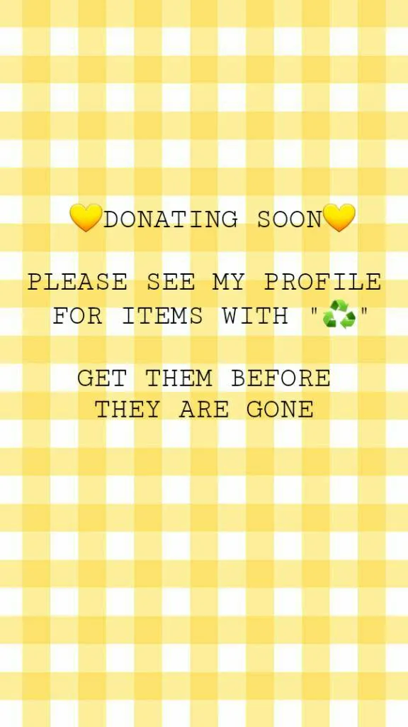 Donating Soon! photo 1