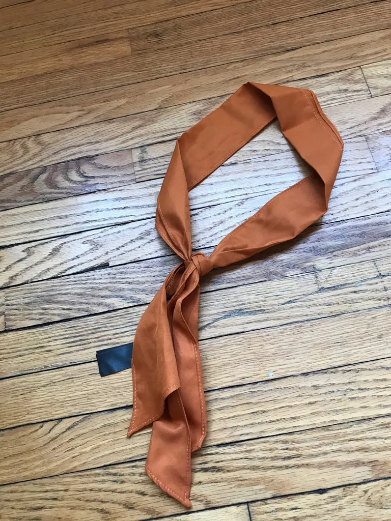 Orange Headscarf photo 1