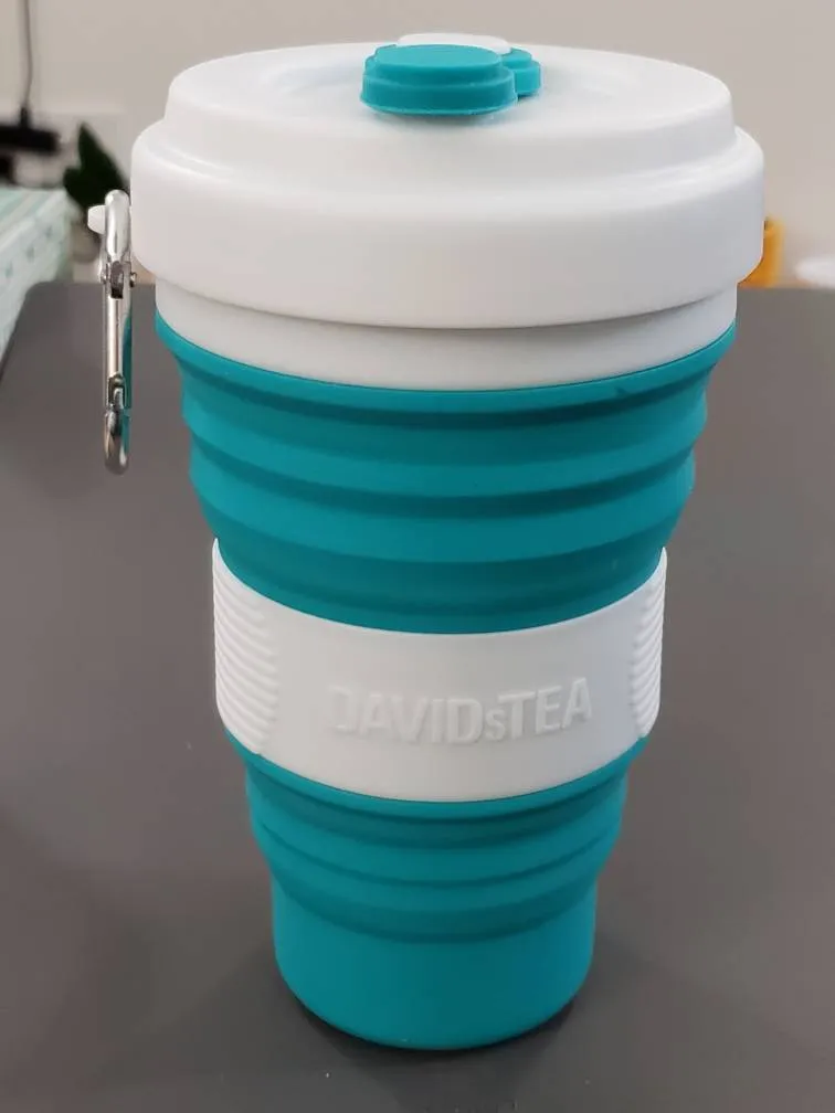 Brand New David's Tea Collapsible Cup photo 1