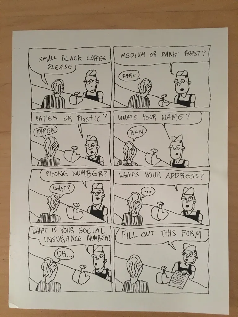 Art/comic Print 8x11 photo 1