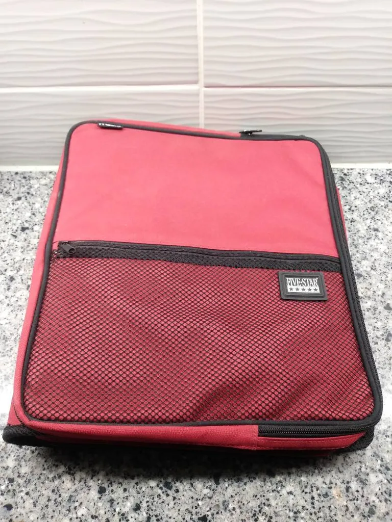 Mead 5-star 3 Ring Zippered Binder With Pockets photo 1