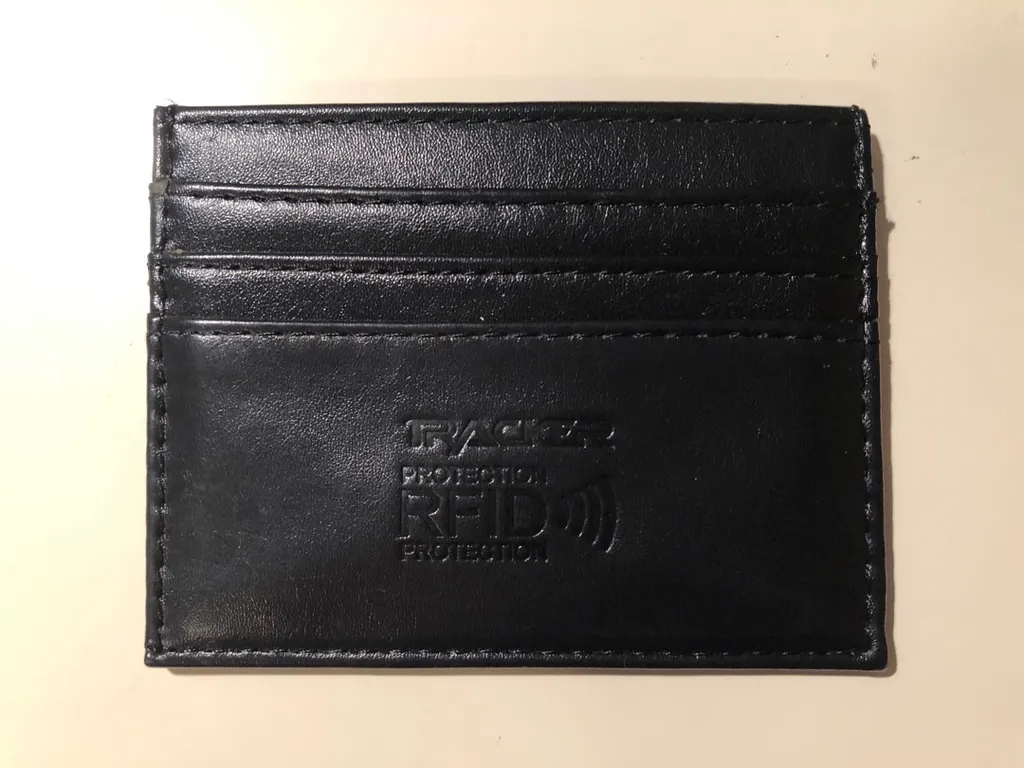 LIKE NEW Tracker RFID Card Holder photo 1