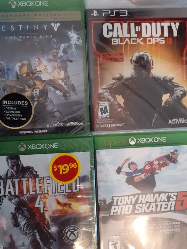 New Sealed Ms Xbox 1 Games photo 1