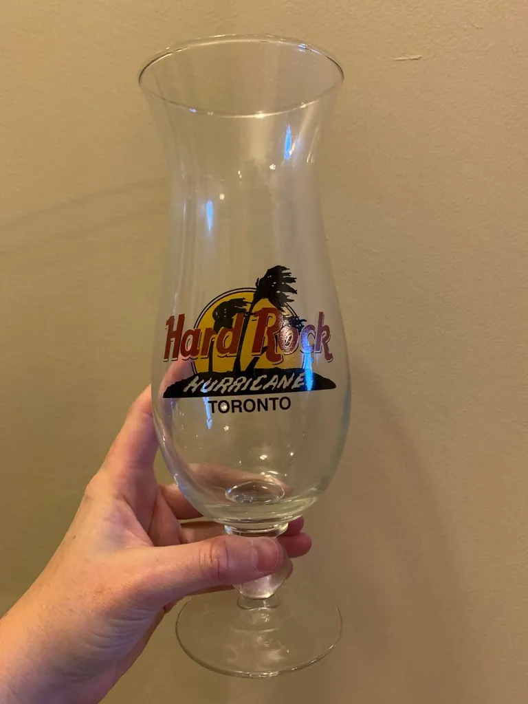 Hard Rock Cafe Toronto Pina Colada Glass - Brand New! photo 1