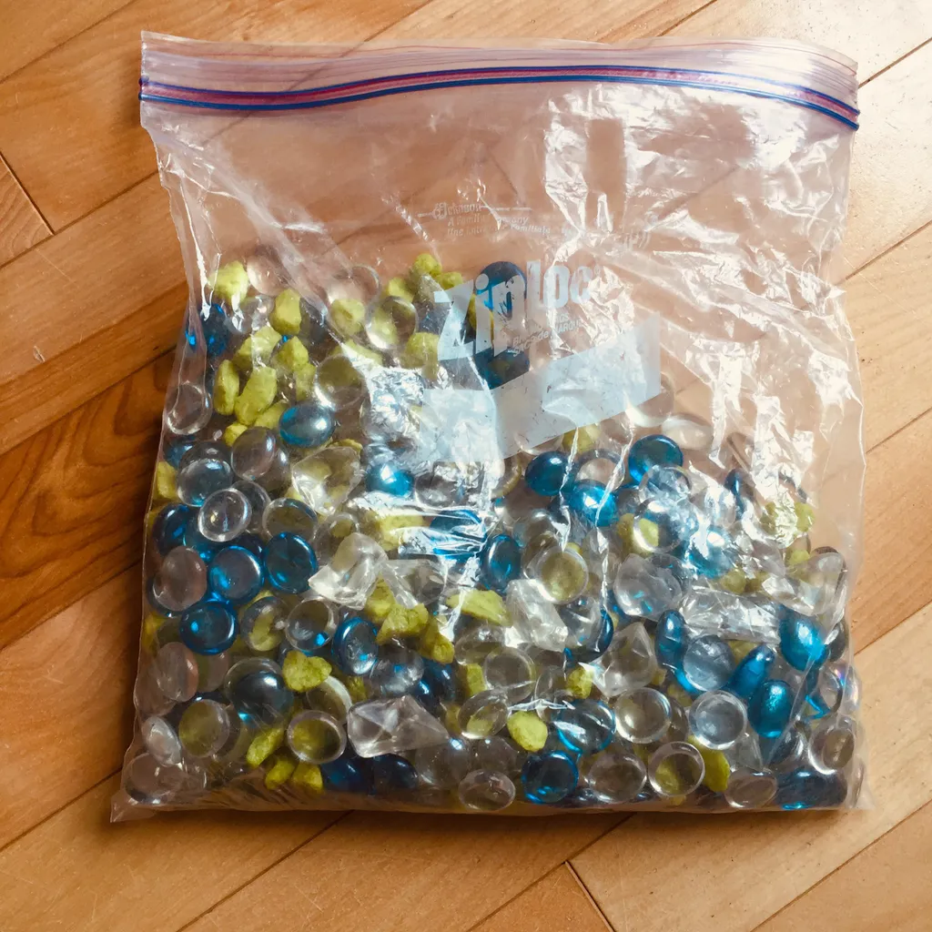 Colourful pebbles photo 1