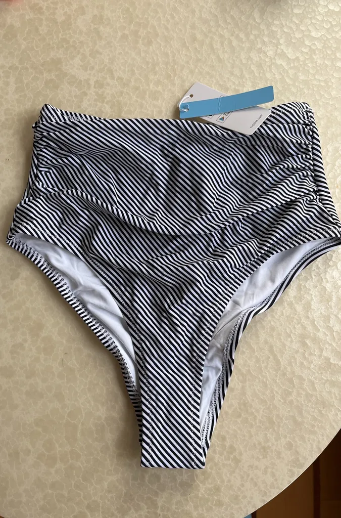 High Waisted Bikini Bottoms photo 1