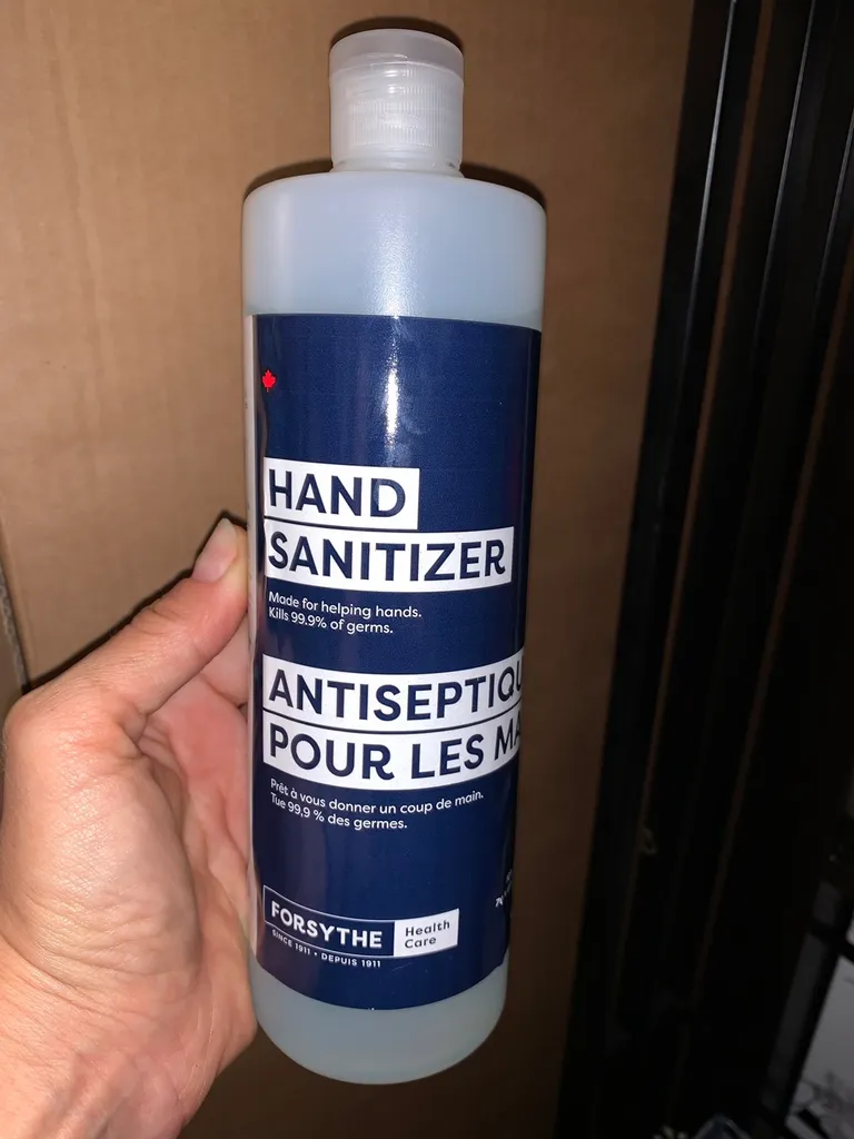Hand Sanitizer Sealed 70% Ethyl Alcohol photo 1