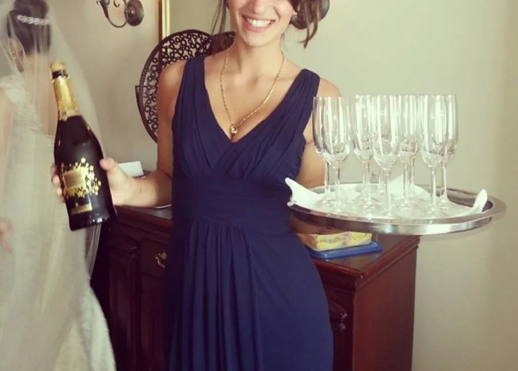 Sz 2 Bridesmaid Dress photo 1