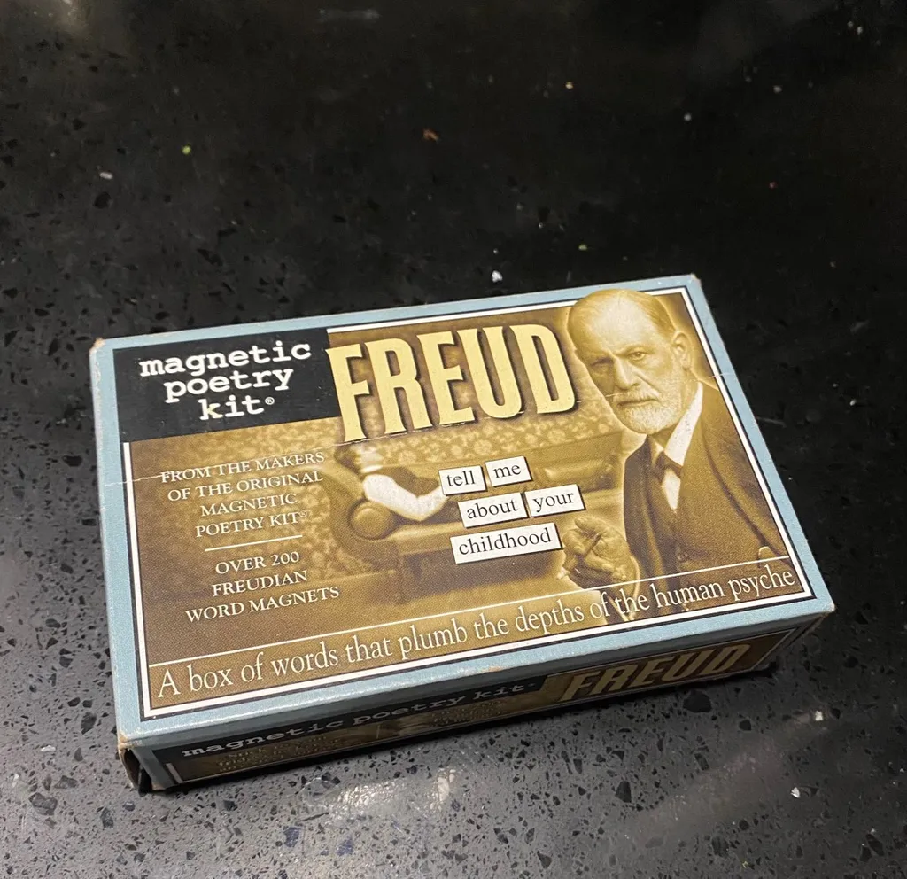 Freud Magnetic Poetry Kit photo 1