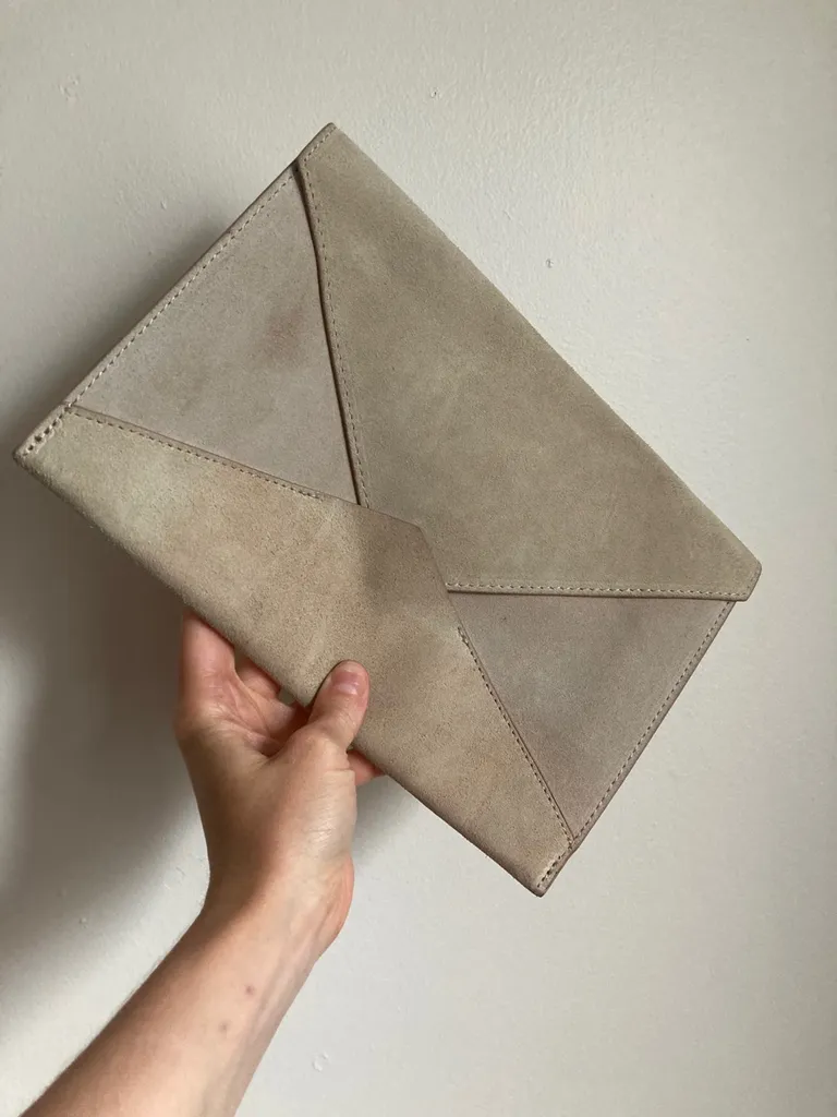 Suede Banana Republic Clutch photo 1