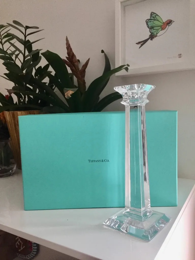 Tiffany & Co Crystal Candleholder photo 1