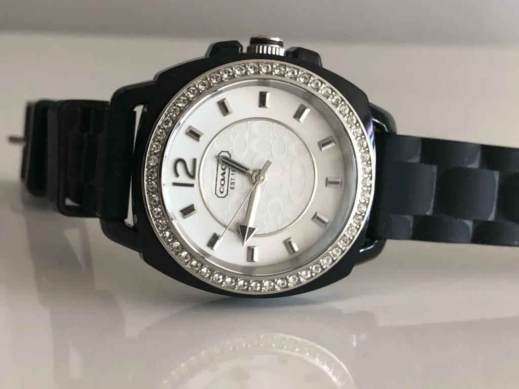 Coach Watch With Silicone Band photo 1