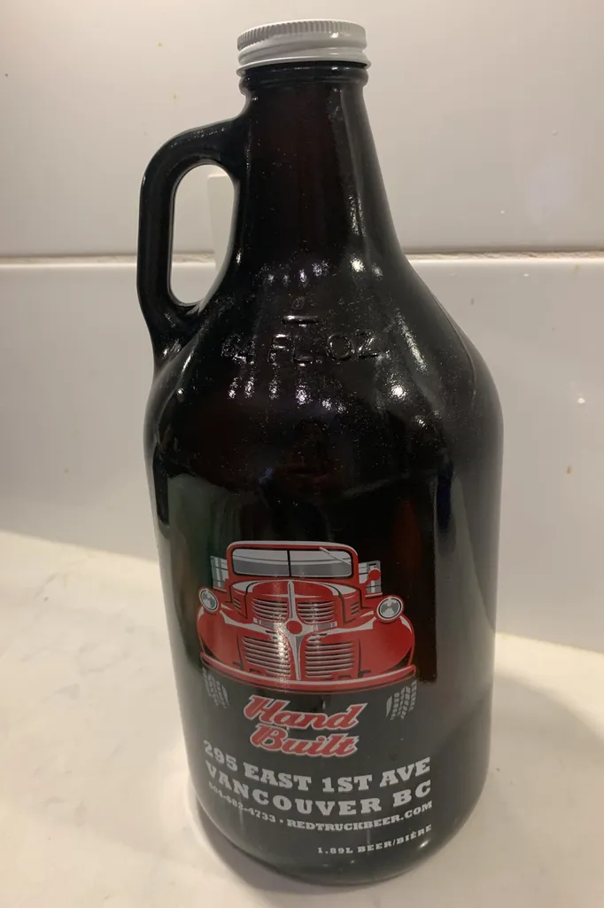 Red Truck Beer Growler photo 1