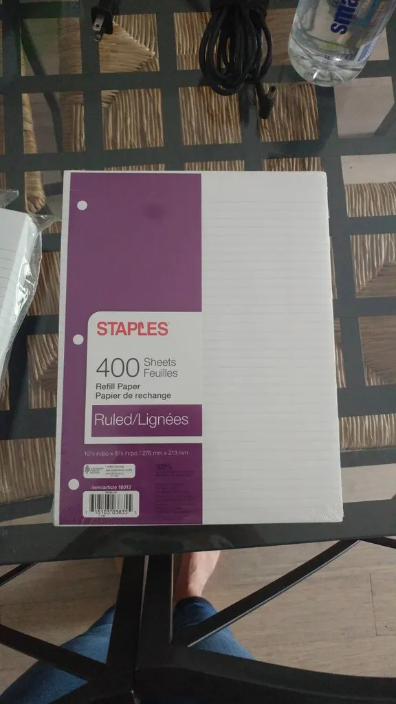 400 Lined Paper photo 1