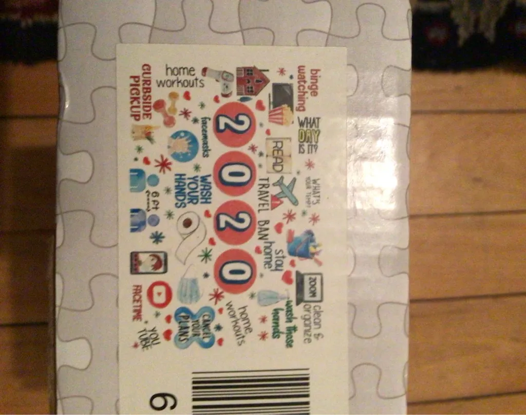 “2020” Theme 1000 Piece Jigsaw Puzzle photo 1