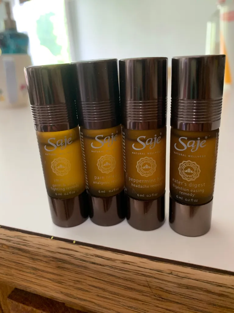 Saje Essential Oils 4 Pack photo 1
