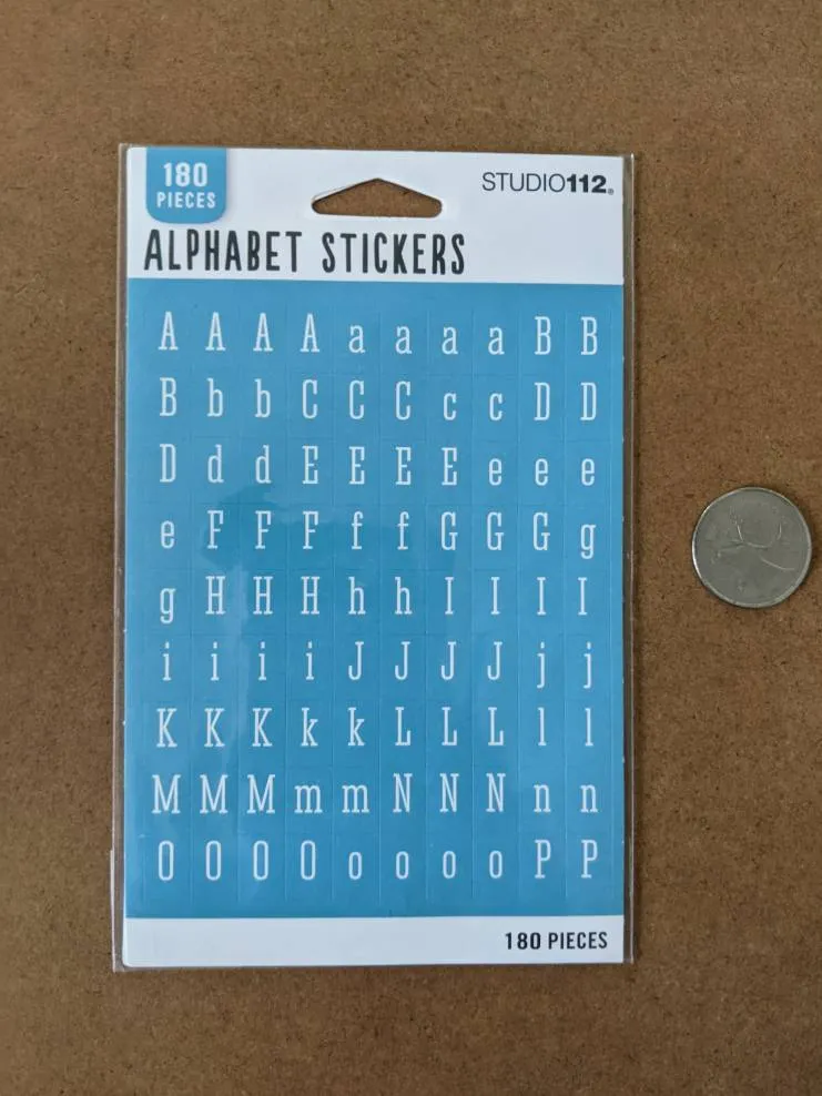 Alphabet Stickers photo 1