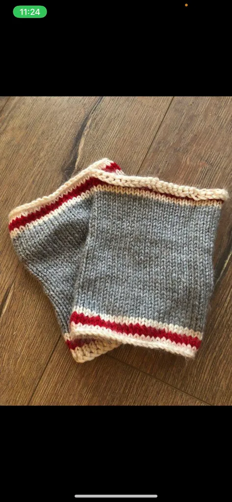 Knit Boot Topper Things photo 1