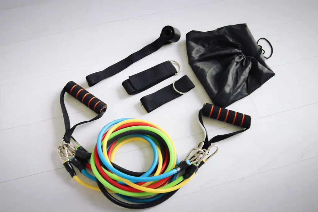 BNIB 11pcs Resistance Band Set photo 1
