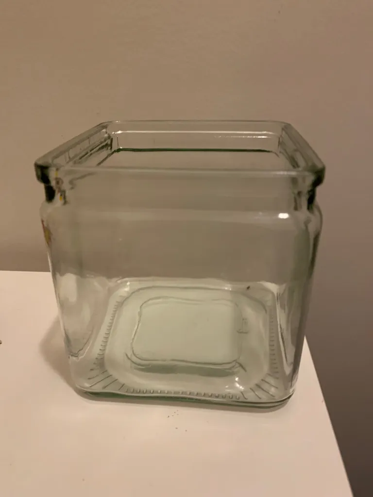 Cube Glass Vase photo 1