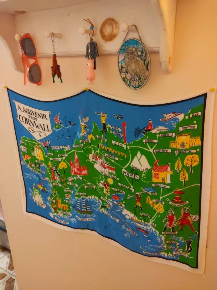 Cool Vintage Souvenir Tapestry photo 1