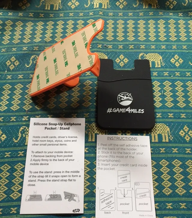 Silicone Cellphone Pocket/stand And Pouch photo 1