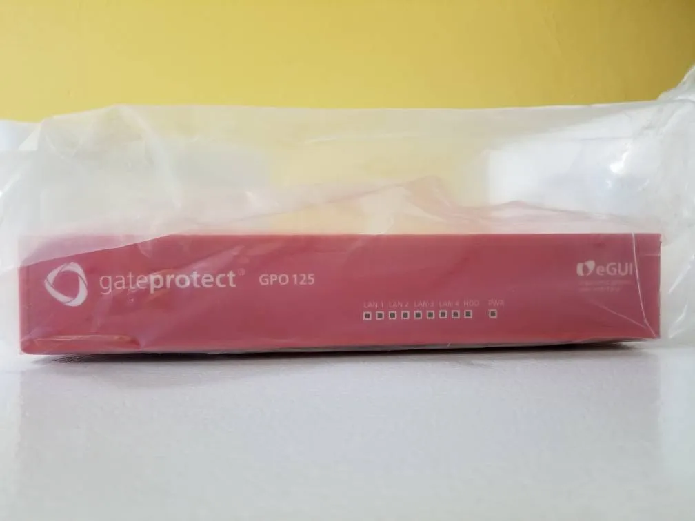 GateProtect GPO-125 Firewall photo 1