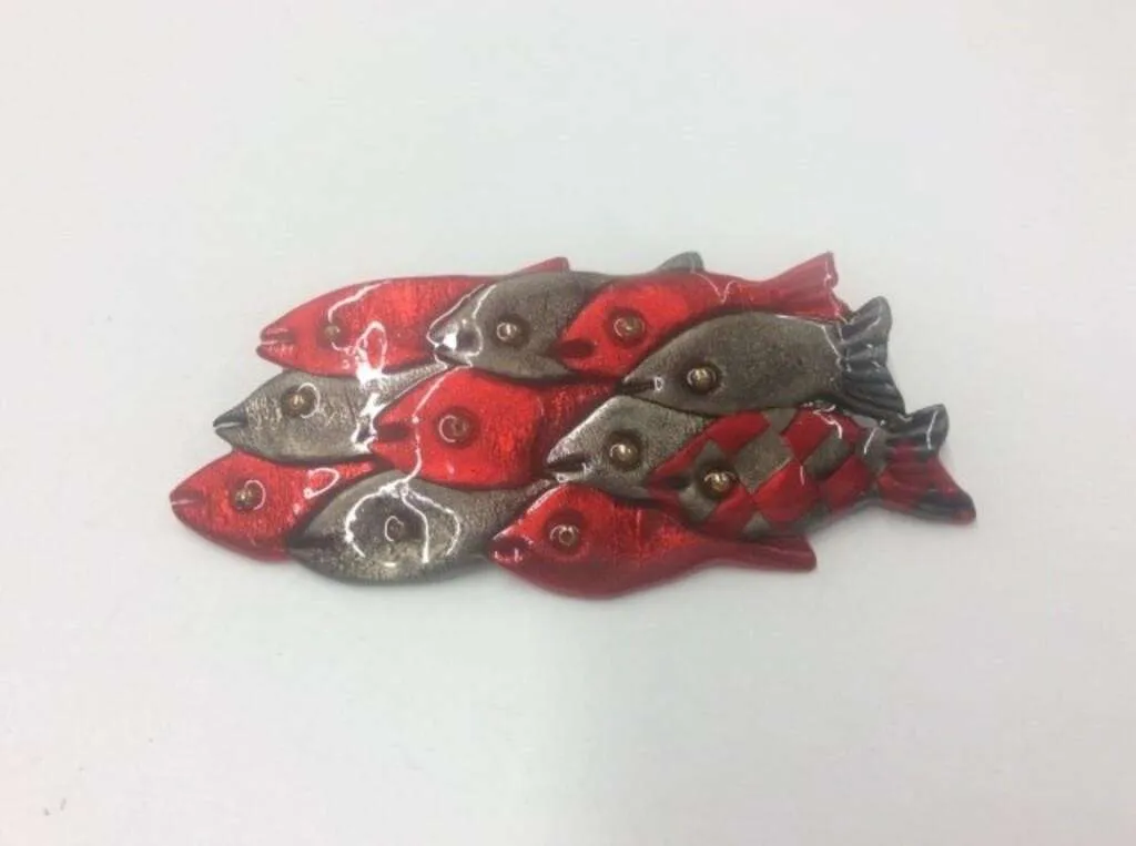 Cool fish brooch photo 1