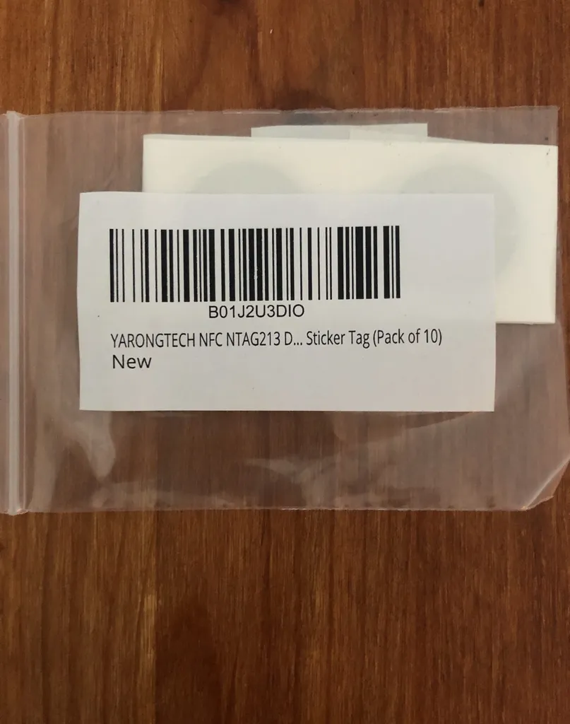 Nine free NFC 213 tags photo 1